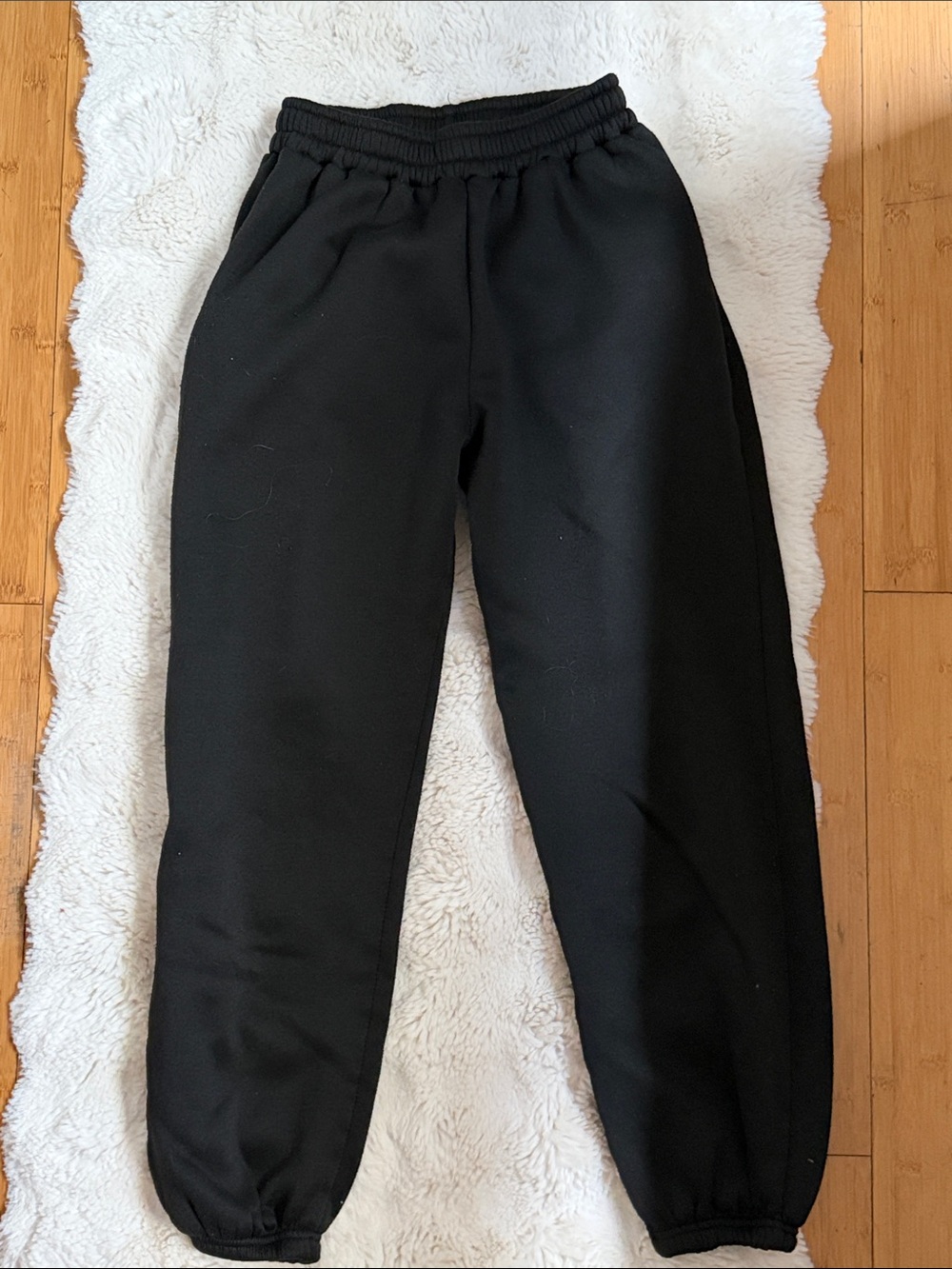 Temu Black Track Joggers